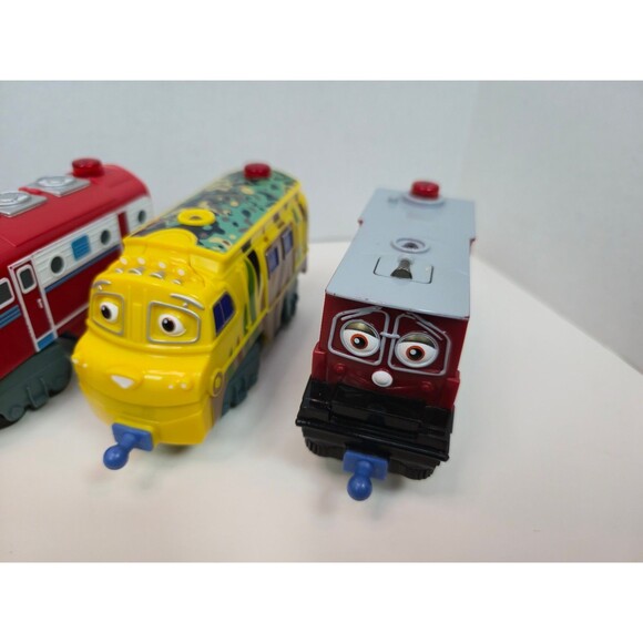Chuggington Lot Of 8 Learning Curve 2010 Interactive Trains - Untested - Picture 7 of 16